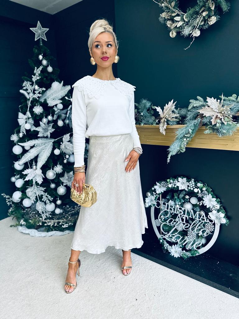 Della Midi Skirt Champ