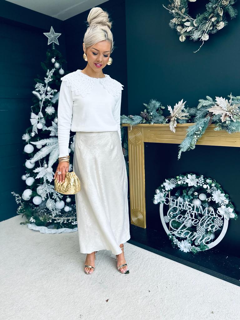 Della Midi Skirt Champ