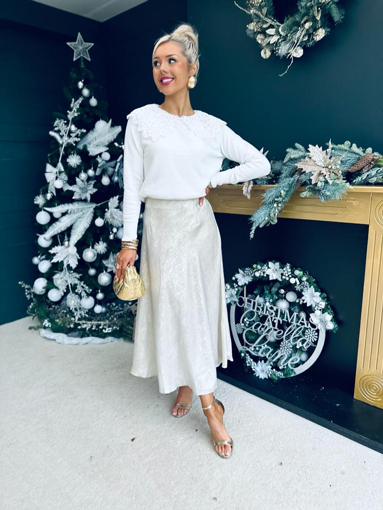Della Midi Skirt Champ