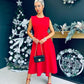 Michelle Occasion Dress Rouge