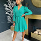 Corinne Mini Dress Green