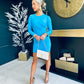 Kingsley Mini Dress Blue