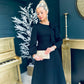 Lauren Detailed Occasion Dress Black