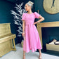 Pearl Occasion Dress Pink