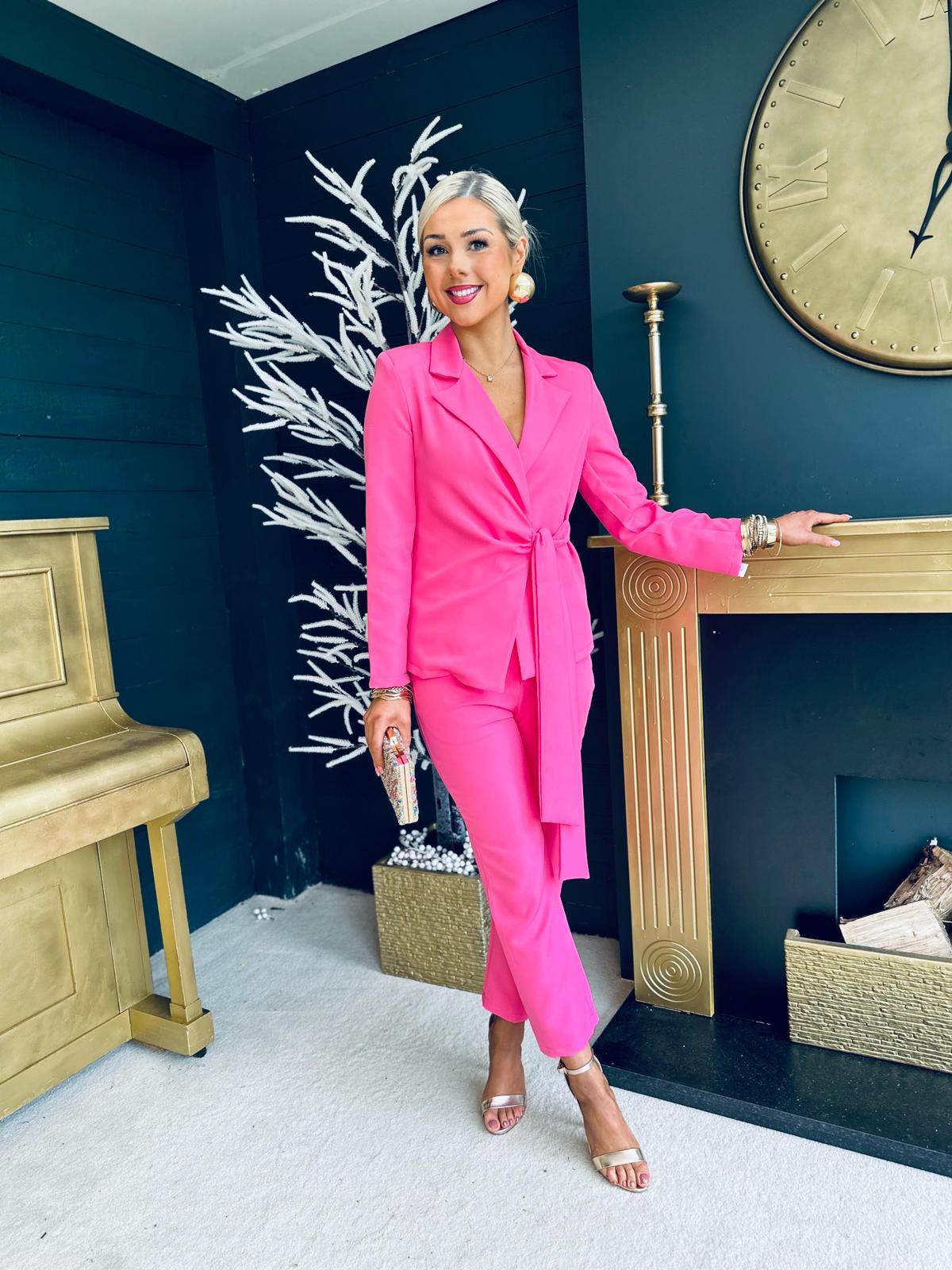 Frankie Tailored Suit Pink