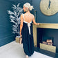 Prim Tiered Midi Dress Black