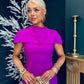 Shanna Detailed Occasion Dress Orchid