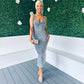 Pippa Occasion Midi Dress Sequin Grey