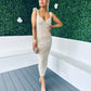 Pippa Occasion Midi Dress Sequin Stone