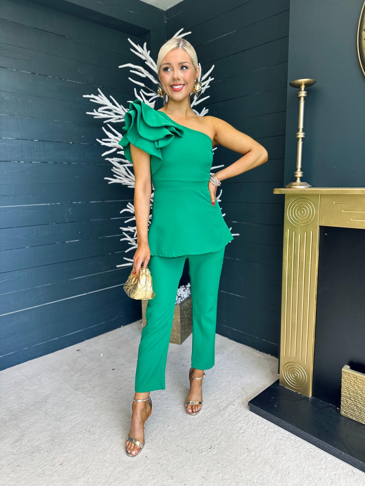 Addison Occasion 2 Piece Emerald