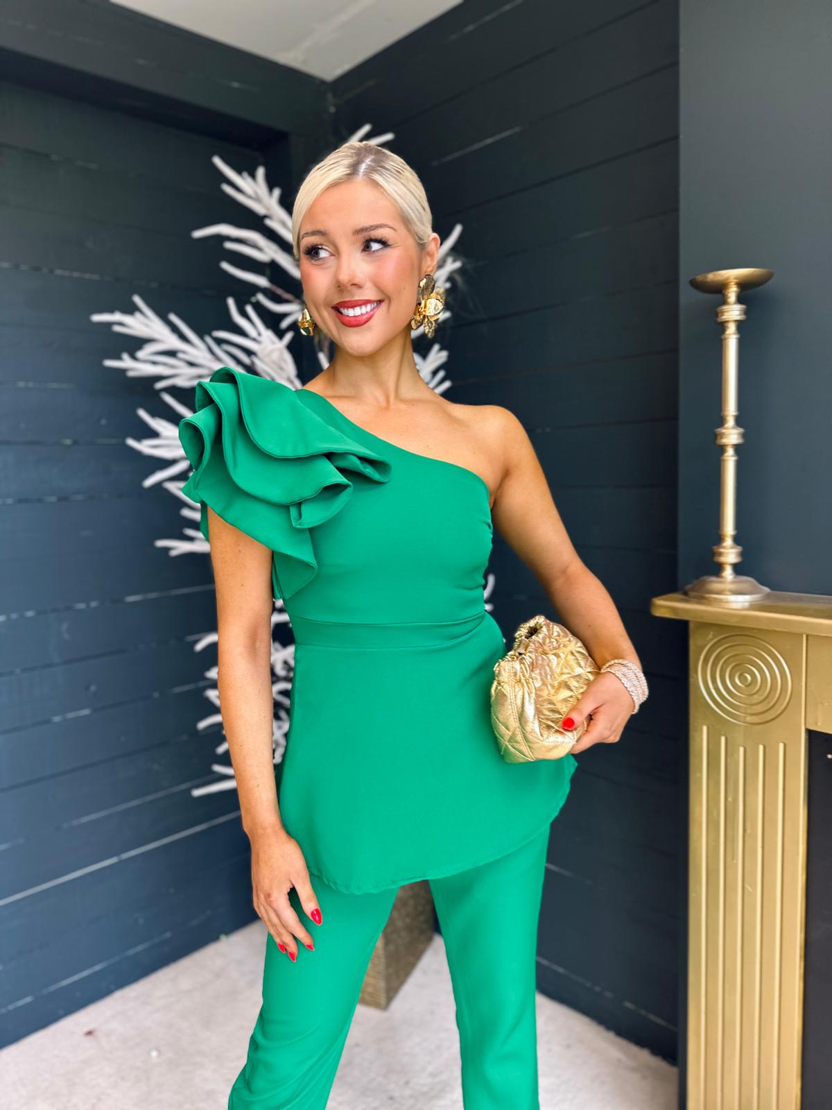 Addison Occasion 2 Piece Emerald