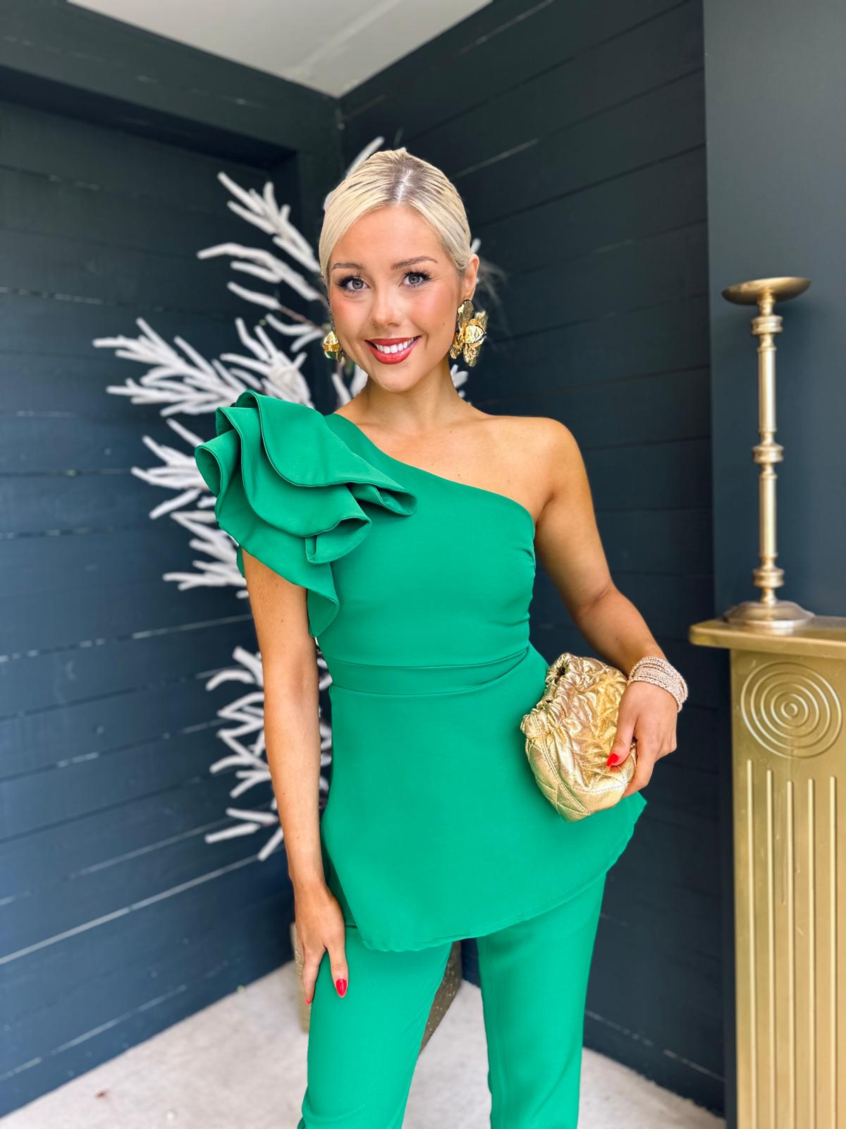 Addison Occasion 2 Piece Emerald