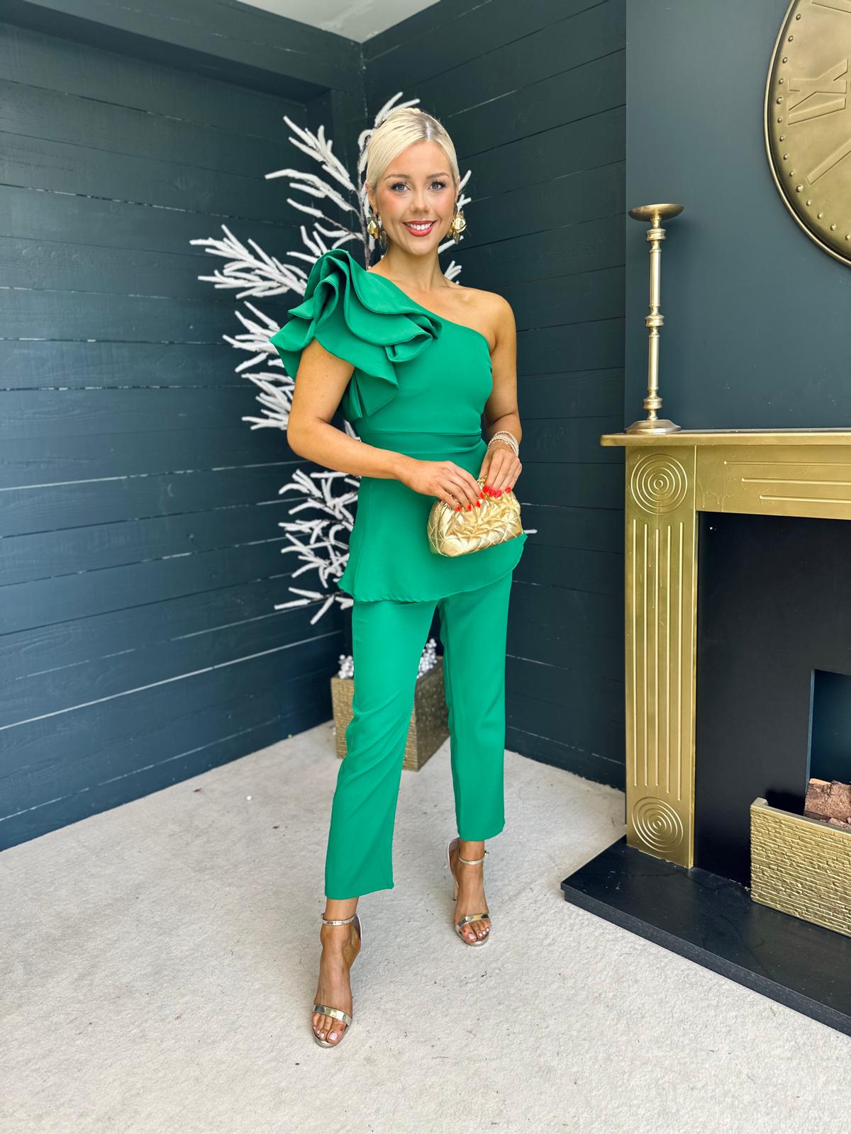 Addison Occasion 2 Piece Emerald