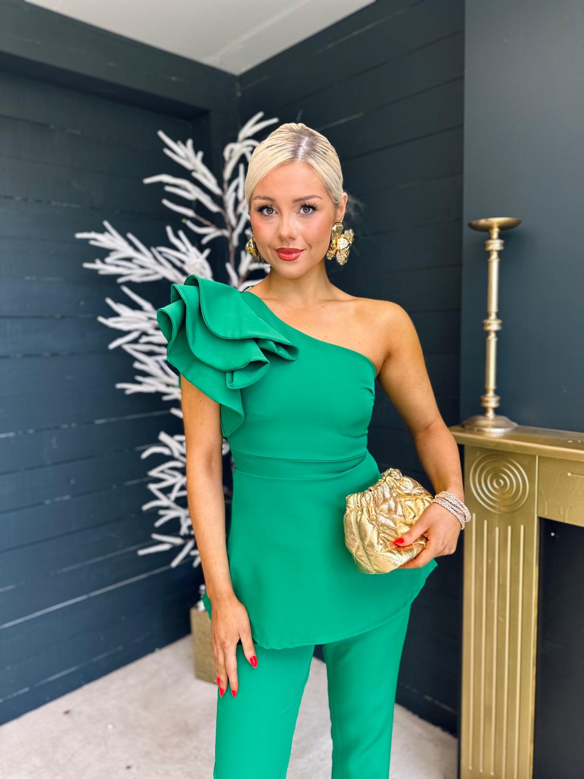 Addison Occasion 2 Piece Emerald