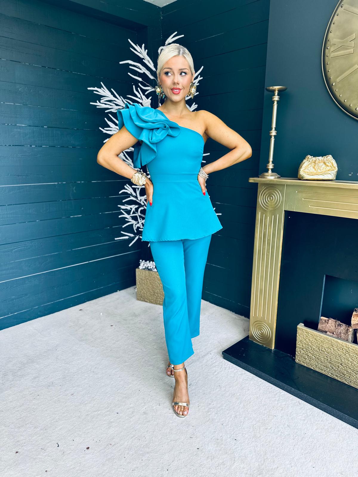 Addison Occasion 2 Piece Teal