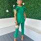 Carter Occasion 2 Piece Emerald