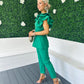 Carter Occasion 2 Piece Emerald