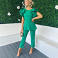 Carter Occasion 2 Piece Emerald