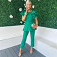 Carter Occasion 2 Piece Emerald