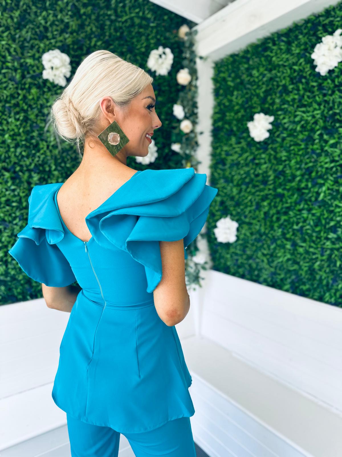 Carter Occasion 2 Piece Teal