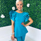 Carter Occasion 2 Piece Teal