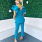 Carter Occasion 2 Piece Teal