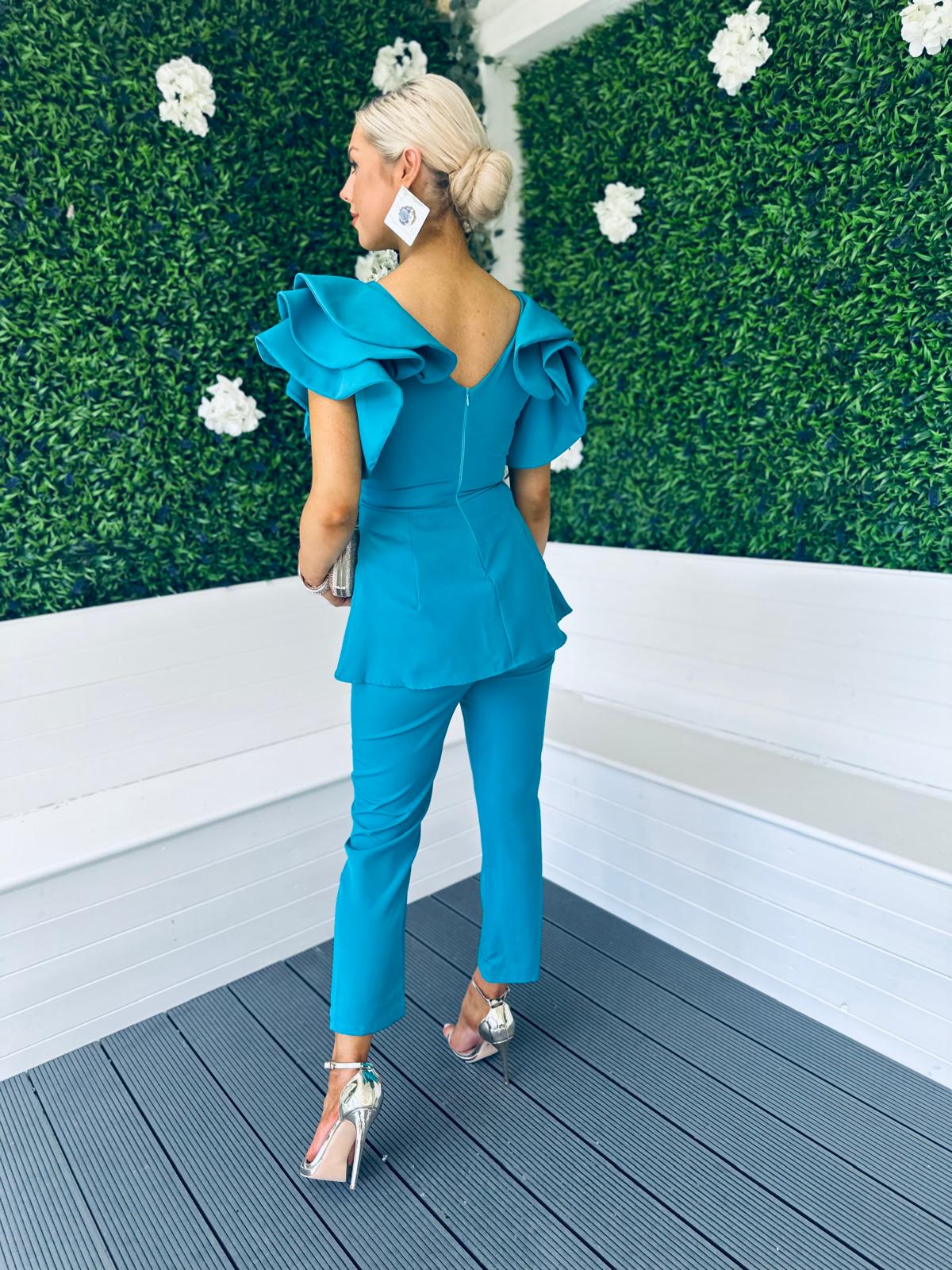 Carter Occasion 2 Piece Teal