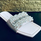 Peter Embellished Sliders Blush