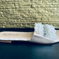 Peter Embellished Sliders Beige