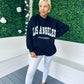 L.A. Oversized Jumper Black