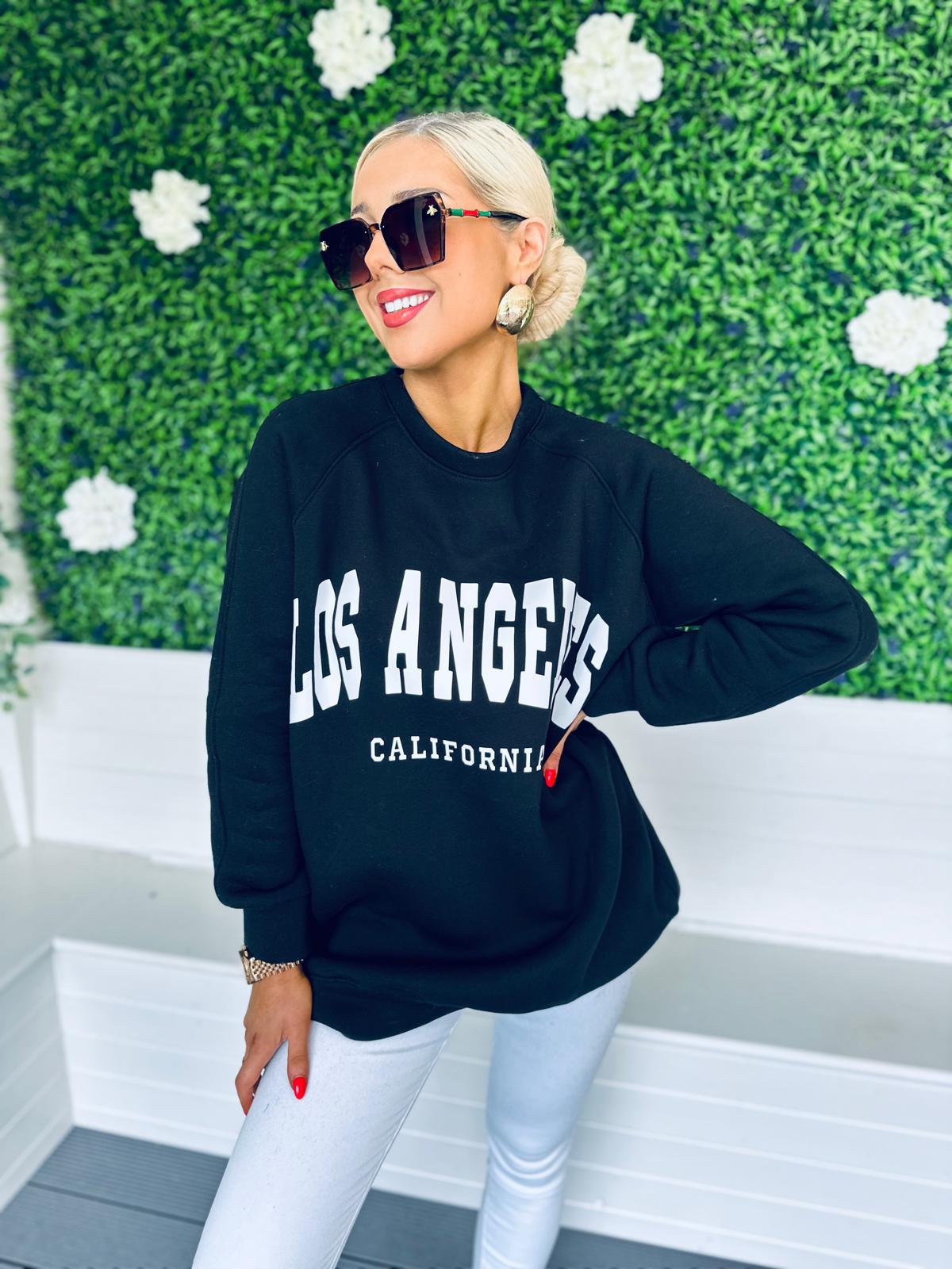 L.A. Oversized Jumper Black