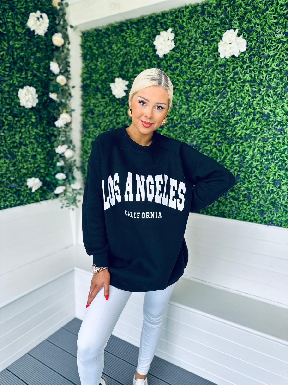 L.A. Oversized Jumper Black