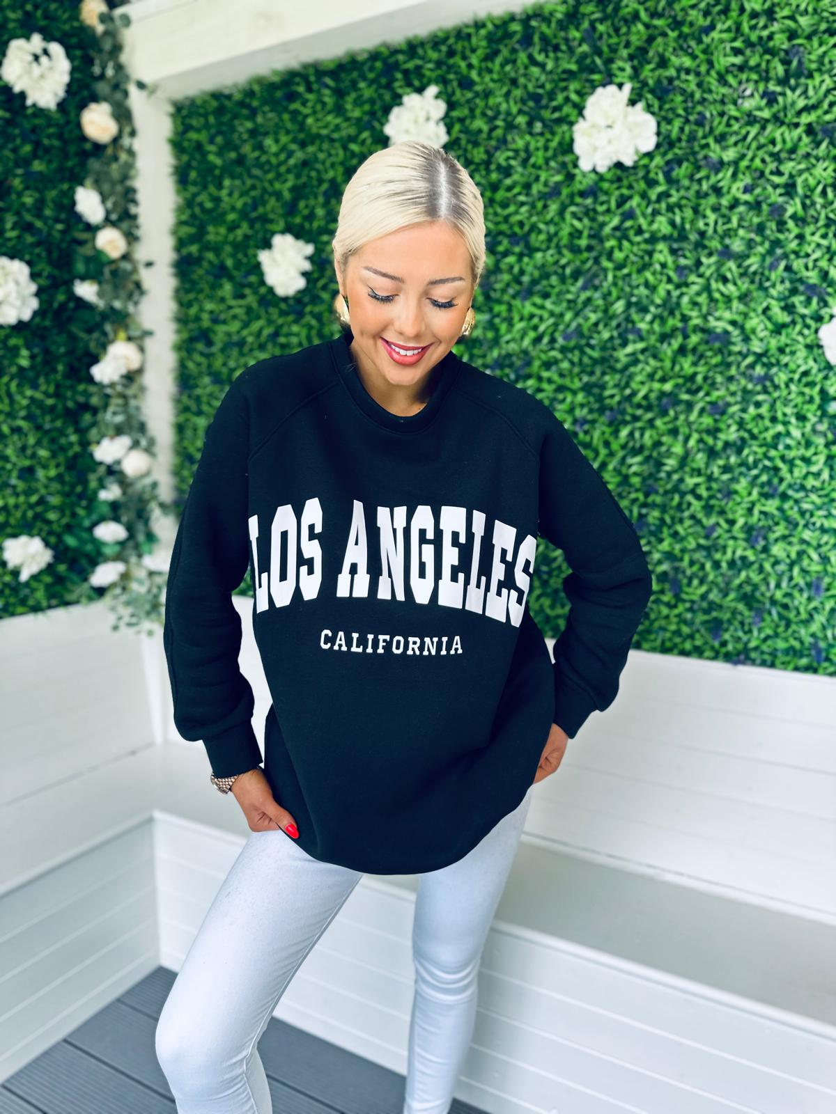 L.A. Oversized Jumper Black