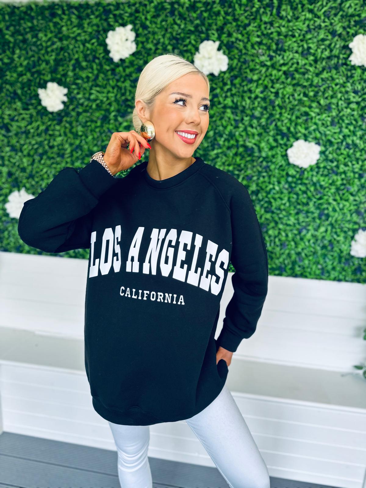 L.A. Oversized Jumper Black