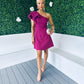 Penelope Occasion Mini Dress Berry