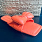 Ada Bow Sliders Orange