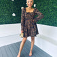 Kendra Mini Dress Leopard