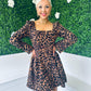 Kendra Mini Dress Leopard