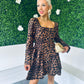 Kendra Mini Dress Leopard