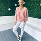 Yvonne Embellished Jumper Blush