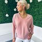 Yvonne Embellished Jumper Blush