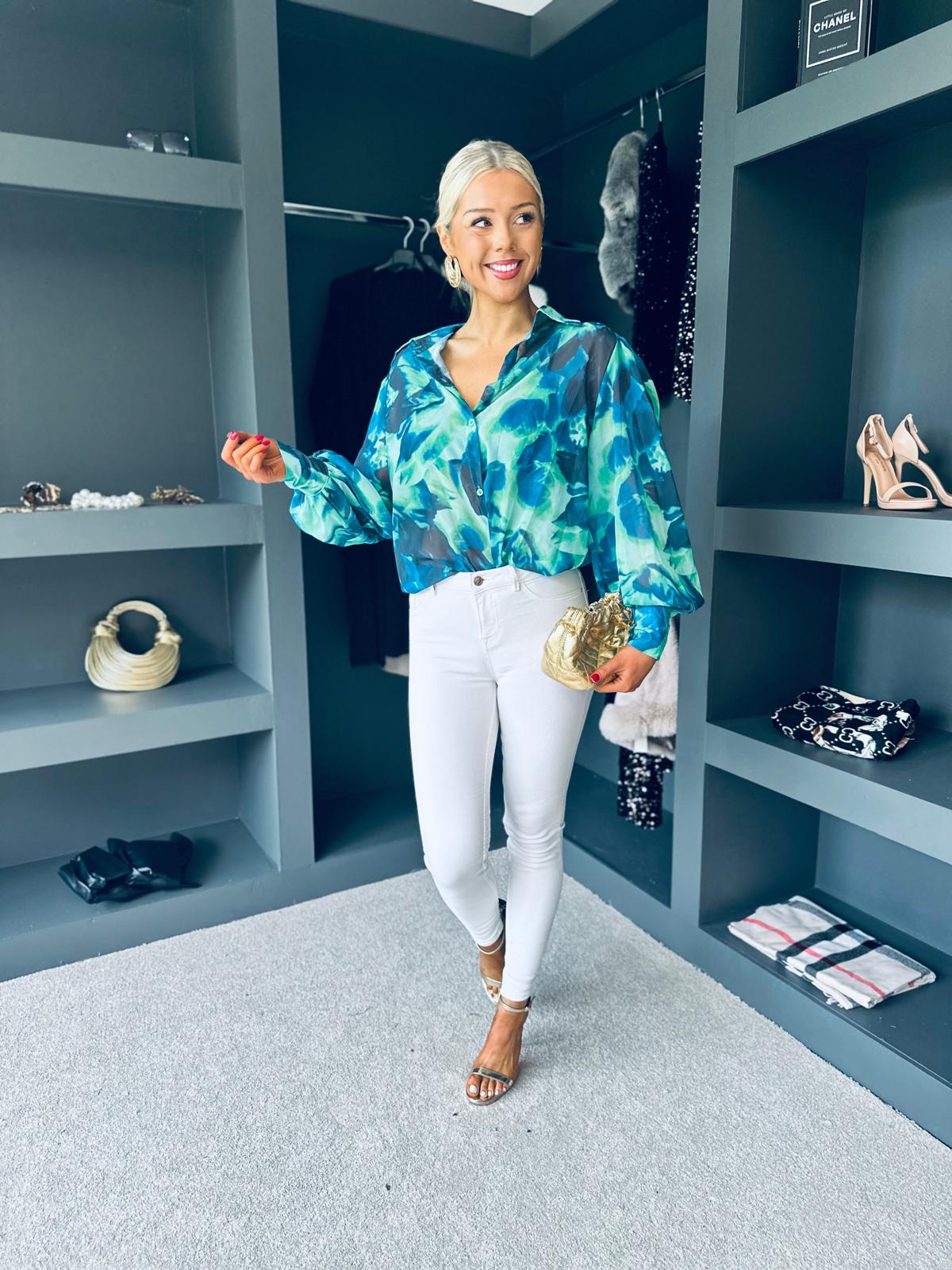 Cheshire Blouse Green