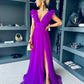 Crystal Tulle Maxi Dress Orchid