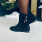 Leona Suede Boots Black