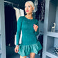 Javona Mini Dress Green