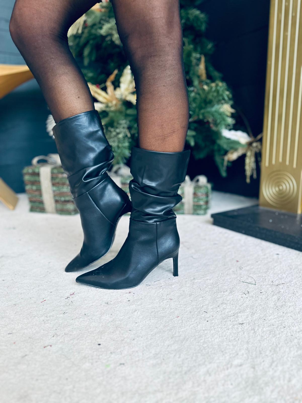 Lana High Heel Boots Black