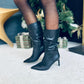 Lana High Heel Boots Black