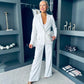 Alexandra Detailed Occasion Suit White