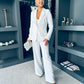 Alexandra Detailed Occasion Suit White