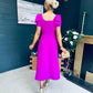 Pippa Detailed Occasion Dress Orchid Pre Order 14 Mar